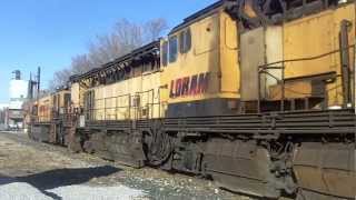 Loram Rail Grinder RG310 In Davenport IA [upl. by Jeanelle]