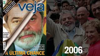 A trajetória de Lula pelas capas de VEJA [upl. by Brig747]