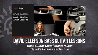 🎸 David Ellefson Guitar Lesson  Davids Picking Technique  JamPlay  TrueFireTV [upl. by Etsirhc484]