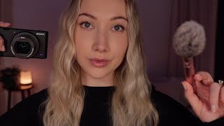 ASMR Photographing You  Hair amp Makeup Touch Up w Clicky Camera Props 📸 [upl. by Econah]