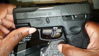 Taurus Millennium G2 9mm DIY loose Magazine Solution [upl. by Ahsieki]