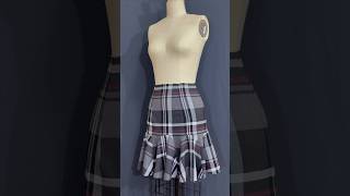 Godet Skirt Tutorial  FULL TUTORIAL ON MY YT channel godetskirt godetskirttutorial godetpattern [upl. by Wheaton243]