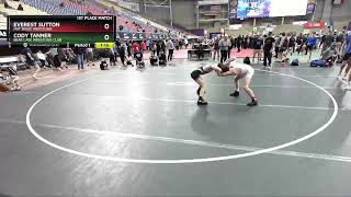 113 Lbs 1st Place Match  Cody Tanner Bear Cave Wrestling Club Vs Everest Sutton Mat Sense Wrest [upl. by Emmie]