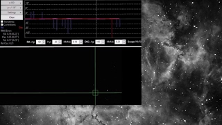 PHD2 Auto Guiding with my CGX Mount Rosette Nebula [upl. by Ayocal]