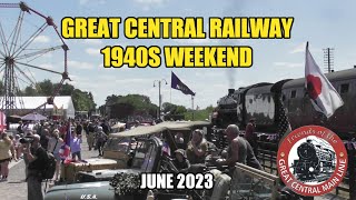 1940s Weekend  Great Central Railway 2023 [upl. by Buller]