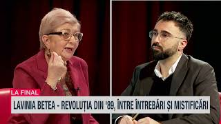 Scânteia de la Timișoara care a aprins Revoluția  prof dr Lavinia Betea LaFinal [upl. by Pazia]