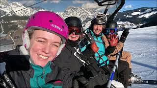 2024 Maria Alm Oostenrijk skiën met vrienden in februari [upl. by Calypso]