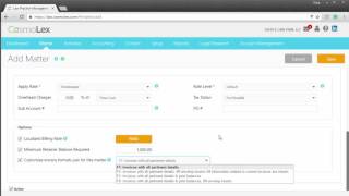 Advanced Matter Settings  CosmoLex Support [upl. by Oigroeg]