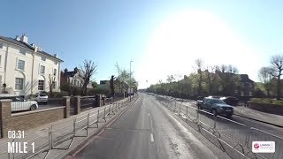 The full London Marathon course in 90 seconds ⏩ [upl. by Aborn]