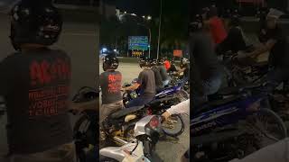 125 vs 125 46 vs sprint test starting melayang 125 shorts short [upl. by Takken]