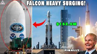 SpaceX Falcon Heavys 1st Launch 2024 is more important than you think [upl. by Enerehs]