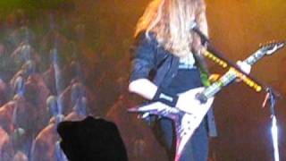 Megadeth  Peace Sells LiveIEC Kiev Ukraine 13032011 [upl. by Spatola]