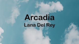 Arcadia Karaoke 6  Lana Del Rey [upl. by Annairda416]