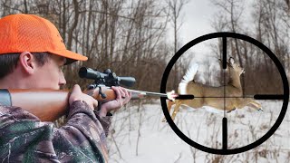 TOP RIFLE HUNTING KILLSHOTS COMPILATION DEER DRIVES [upl. by Isadora]