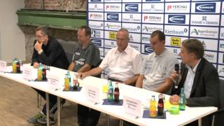 Frank Flatten  VfL Gummersbach vs TSG Friesenheim 31082014 [upl. by Minny]