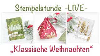 Stempelstunde   LIVE   quotKlassische Weihnachtenquot [upl. by Alves]