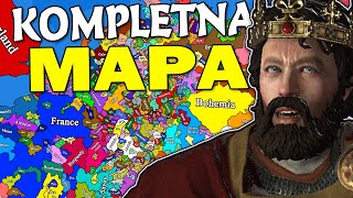 Kompletna mapa ŚWIATA w Europa Universalis 5  każdy REGION i KRAJ [upl. by Tletski]