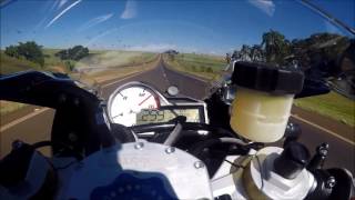 BMW S1000RR 2017 CORTANDO EM 6 MARCHA  TOP SPEED [upl. by Buskus556]