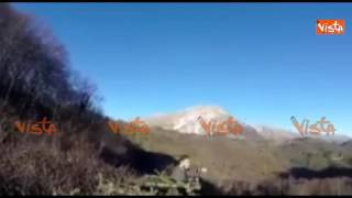 Il terremoto di Norcia visto in diretta dai cacciatori [upl. by Mumford877]