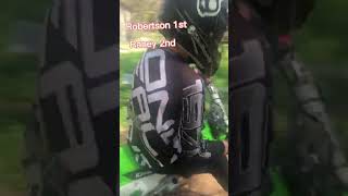 TRX 90 vs klx 110 round 2 race [upl. by Nylsaj]