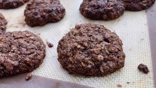 Galletitas De Avena RECETA FACIL en 1 solo paso sin manteca [upl. by Vere412]