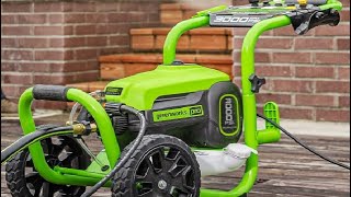 Honest review Greenworks 3000 PSI Electric Pressure Washer [upl. by August161]