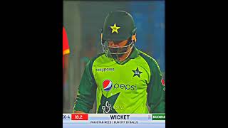 Muzarabani take his revenge 🥵 against Pakistan  Pak vs Zim  cricket pakvszim xubeeeditz [upl. by Irrok]