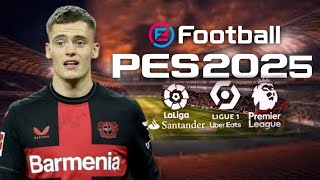 ✅eFOOTBALL PES 2025 PPSSPP UPDATE [upl. by Nyrb]