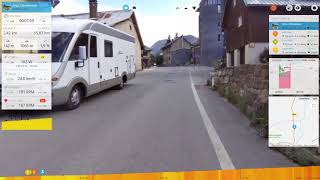 20190118 172458  Rouvy HC Valloire  Col du Galibier [upl. by Allerym]