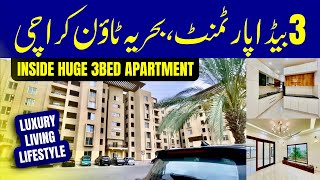 3Bed FlatApartment in Bahria Town Karachi  Apartments in Karachi [upl. by Duhl285]