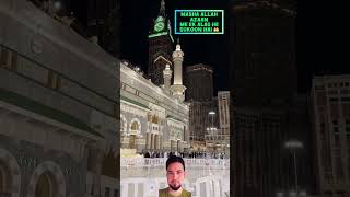 Makkah azaan azaan sunna bhi ebadat hai azaan makkah haramsharif youtubeindia trendingshorts [upl. by Enilhtak197]