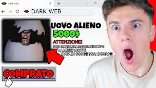 HO COMPRATO UN UOVO ALIENO NEL DARK WEB PERICOLOSO [upl. by Ahsyla]