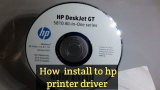 how to install ho printer driver on Windows pc [upl. by Orenid]