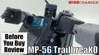 Transformers Masterpiece Review MP56 KO Trailbreaker [upl. by Brina]