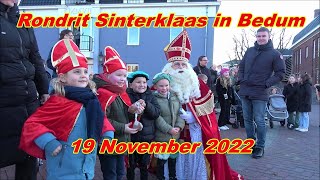 Bedum RONDRIT SINTERKLAAS 19112022 [upl. by Etnovad]