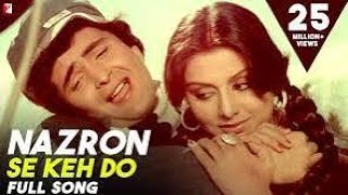 film doosra aadmi ka song nazro se keh do pyaar me [upl. by Hanauq]