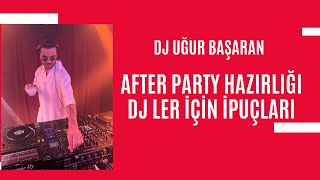 After Party Hazırlığı  Dj ler için ipuçları  CDJ 3000 Link cdj3000 afterparty djeğitimi [upl. by Adriane520]