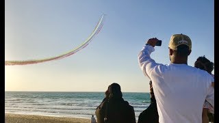 The Emirati Knights Al Fursan air show Ras al Khaimah UAE [upl. by Lanette382]