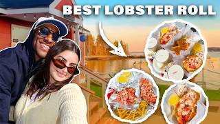 Finding THE WORLDs BEST Lobster Rolls  Maine Food Tour [upl. by Acirtap572]