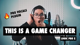 THE BEST VOCALS PLUGIN its a game changer  Logic Pro X [upl. by Yendirb]