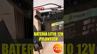 Batería Litio 12V Camper Autocaravana Pylontech RT12100G31 autoconsumosolar [upl. by Sucram]