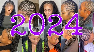 40 Stylish Best Cornrow Braids Hairstyles for Black WomenClassy amp Unique Ghana Weaves Hairstyles [upl. by Steere]