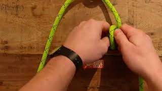 Rope Knots  Inside bowline forward facing bight [upl. by Tyre]