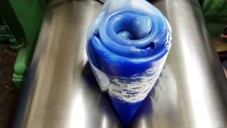 Mixing silicone for rubber moulding [upl. by Wachter]