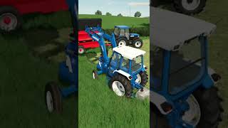 Loading up the muck spreader farmingsimulator22 gaming farming fs22 fordtractor [upl. by Isaac]