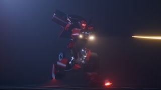 Christine Plymouth Transformer  3D Animation [upl. by Feltie]