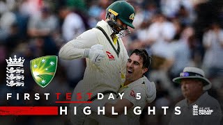 Australia Claim a Classic  Highlights  England v Australia Day 5  LV Insurance Test 2023 [upl. by Nuahsar]