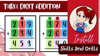 Three Digit Addition without and with Regroup Easy Guide [upl. by Acirahs]