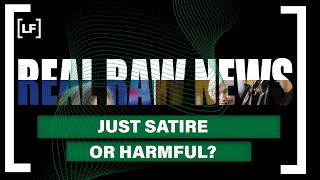 Satire or harmful conspiracies Analysing quotReal Raw Newsquot [upl. by Atteselrahc631]