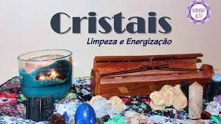 Dicas de Como Limpar e Energizar Cristais e Pedras  Vibrando Alto [upl. by Eiliab644]